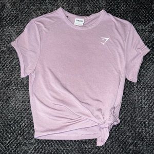 Gymshark tie side top
